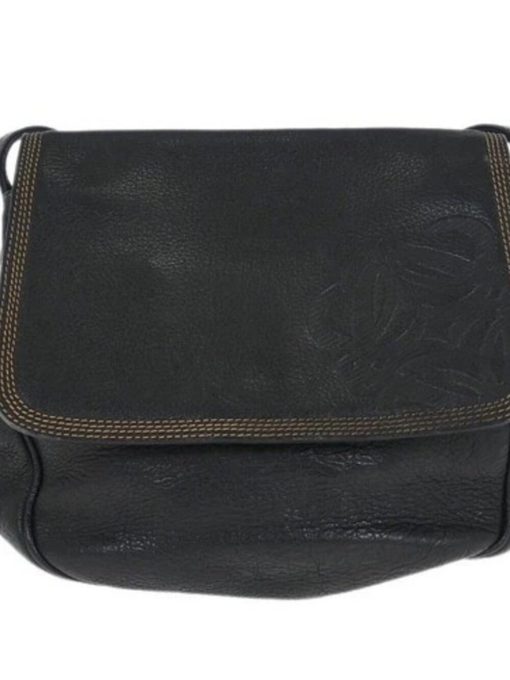 Loewe Dark Navy Leather Shoulder Bag 155973